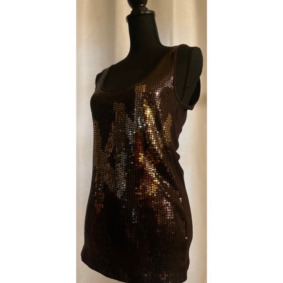 DKNYC Elevated Sequins Tank Top - Picture 4 of 6